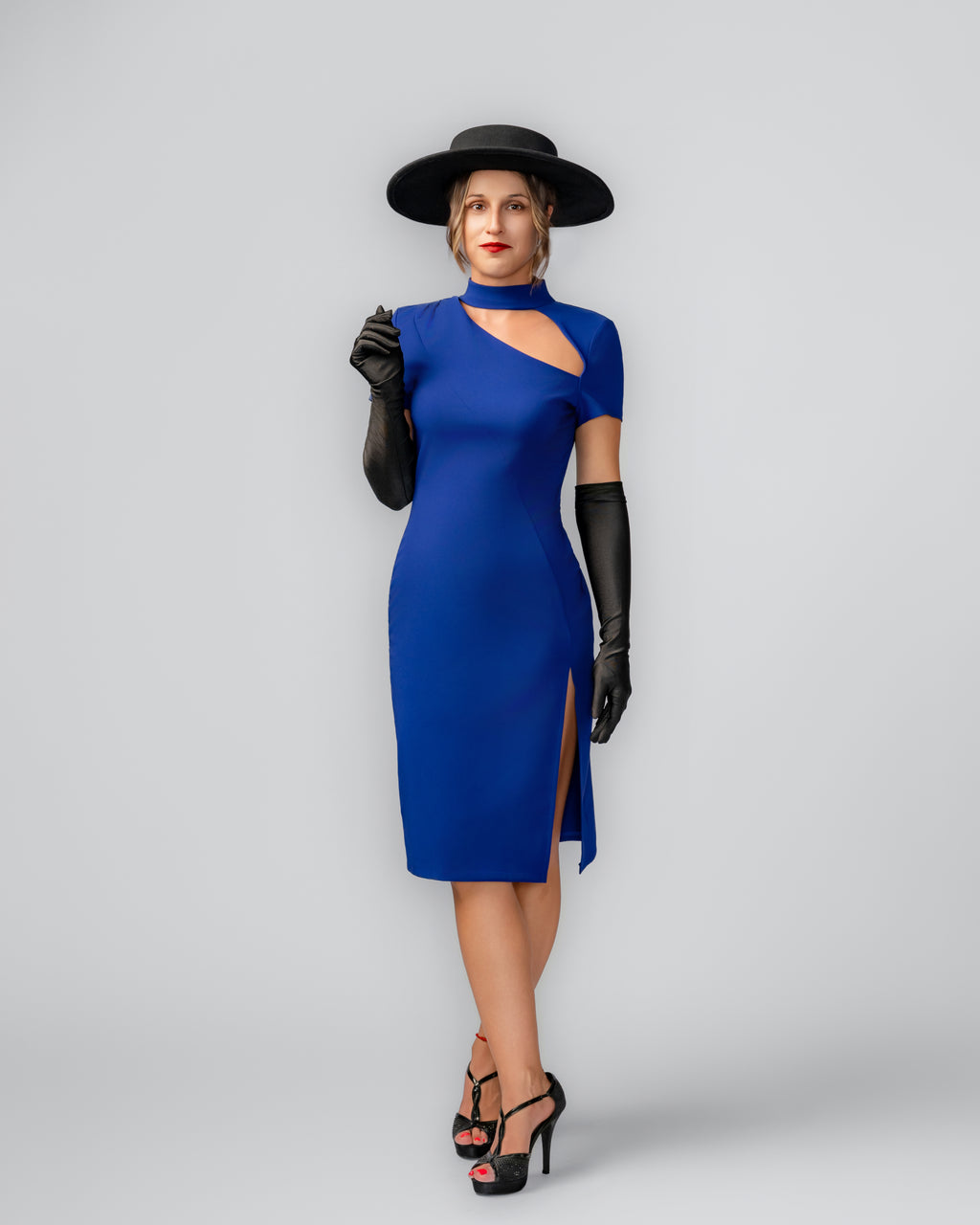 Vestido AZUL ELÉCTRICO